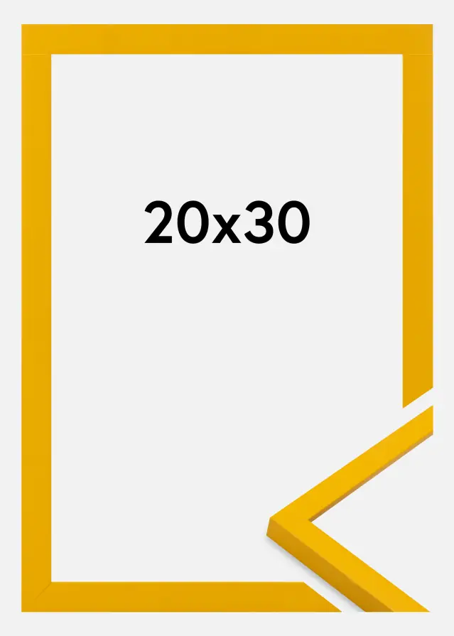 Ramme Kent Akrylglass Gull 20x30 cm