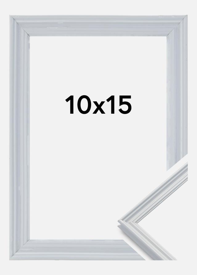 Ramme Verona Hvit 10x15 cm