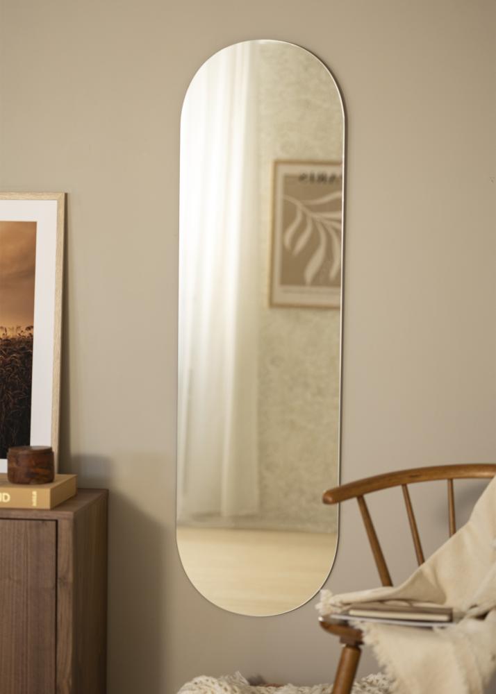 Speil Ellipse Clear 40x140 cm