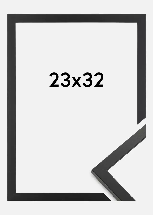 Ramme Trendy Akrylglass Svart 23x32 cm