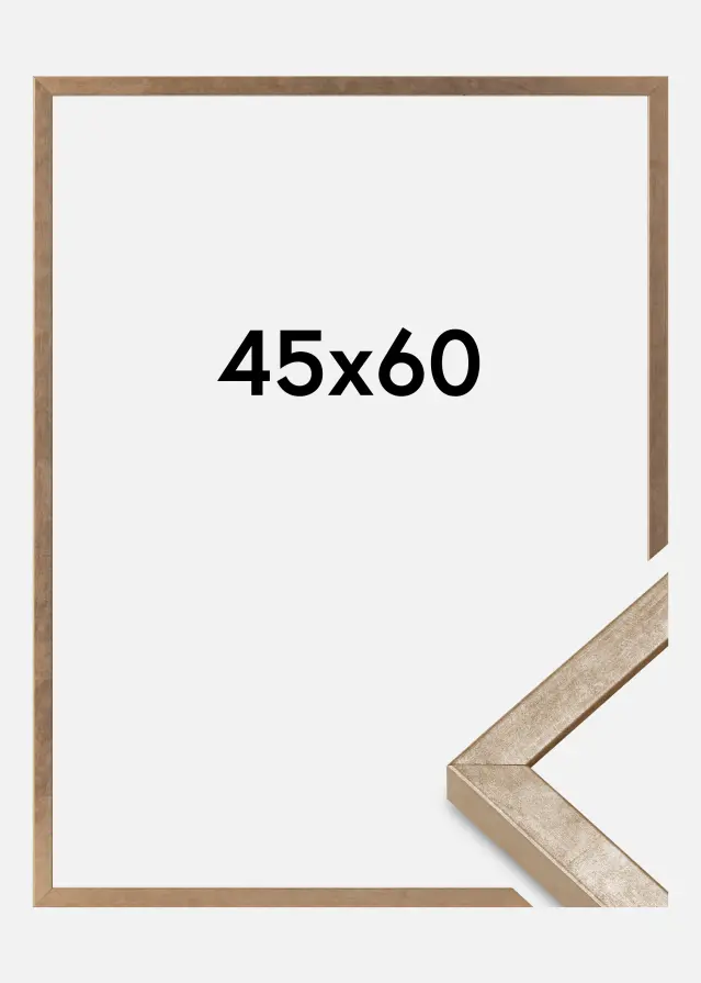 Ramme Ares Akrylglass Messing 45x60 cm