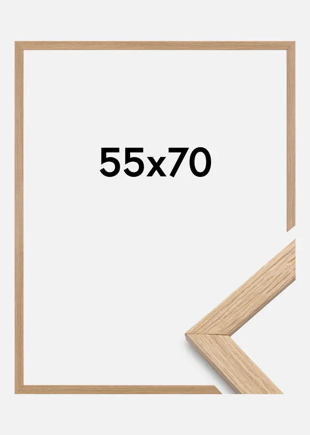 Ramme Stilren Akrylglass Eik 55x70 cm