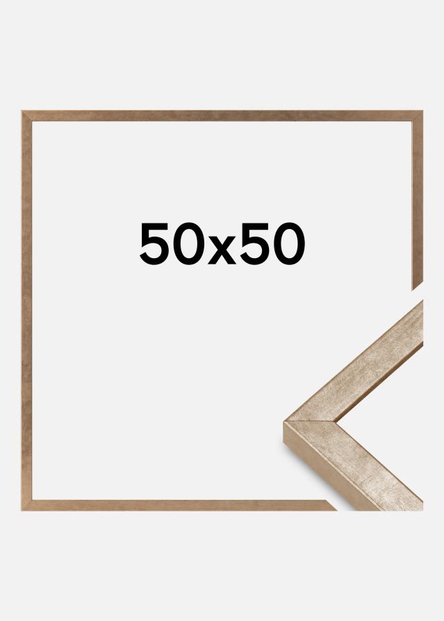Ramme Ares Akrylglass Messing 50x50 cm