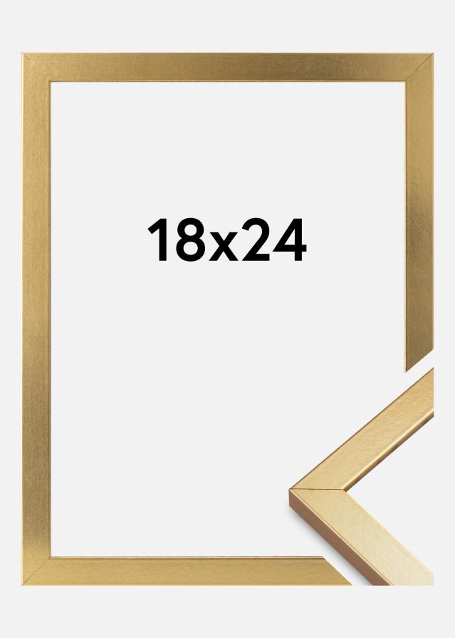 Ramme Minerva Akrylglass Gull 18x24 cm