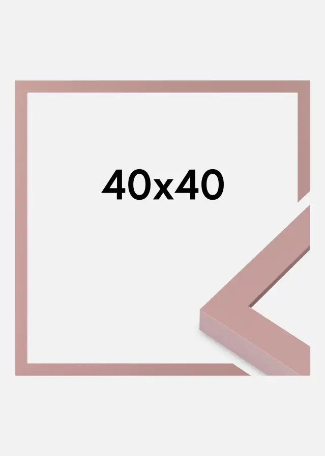 Ramme Selection Akrylglass Peach 40x40 cm
