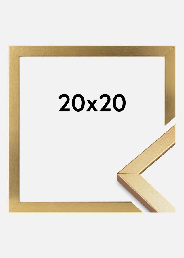 Ramme Minerva Akrylglass Gull 20x20 cm