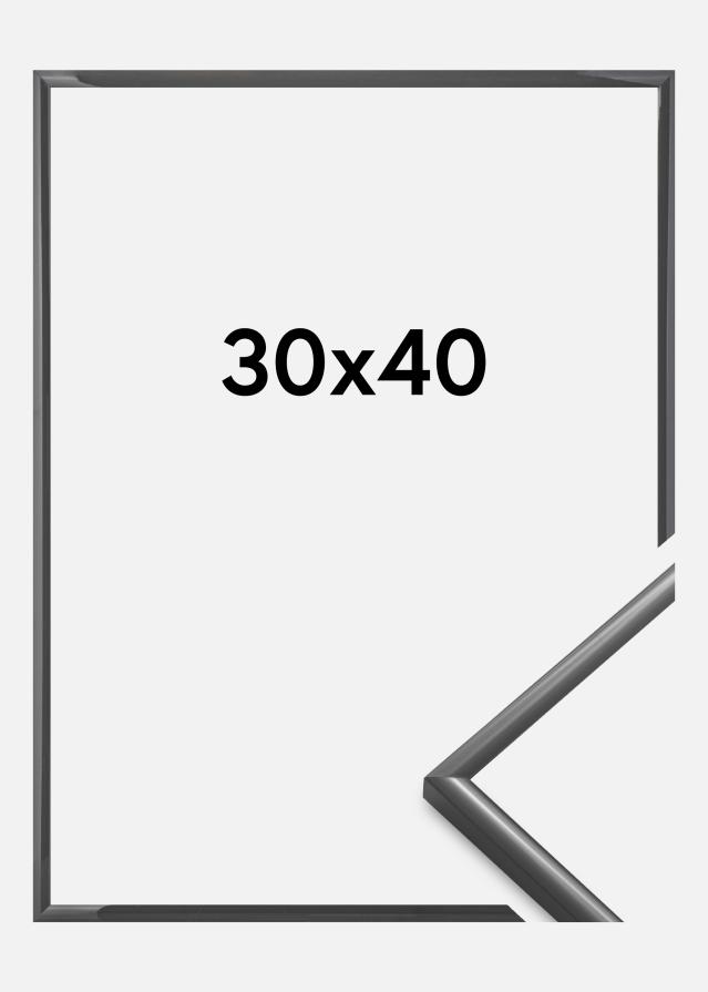 Ramme New Lifestyle Akrylglass Mørkegrå 30x40 cm