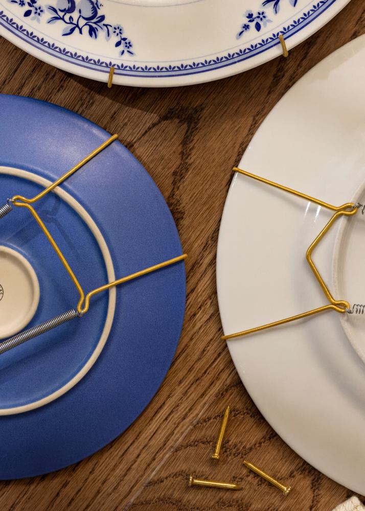 Tallerkenhenger Super Messing 33–41 cm