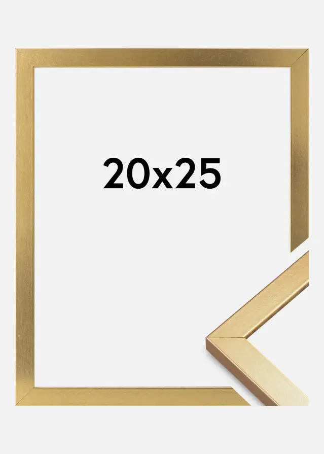 Ramme Minerva Akrylglass Gull 20x25 cm