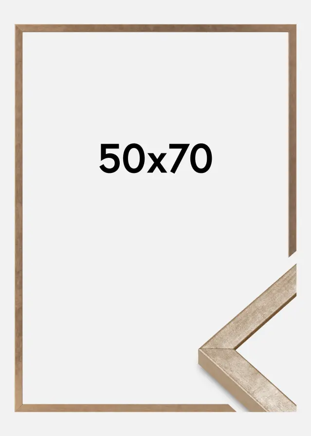 Ramme Ares Akrylglass Messing 50x70 cm