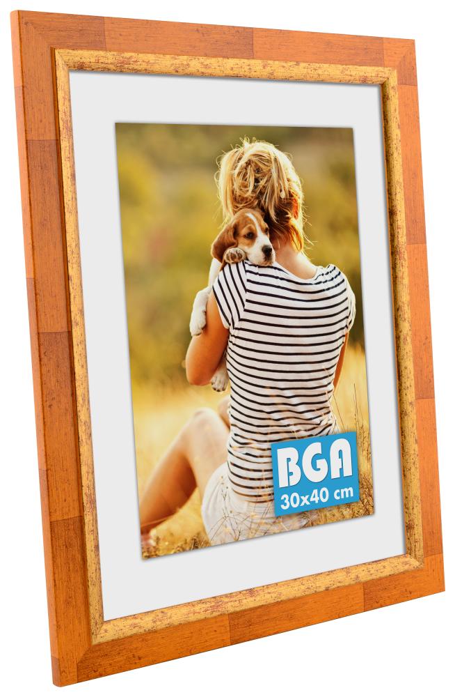 Ramme Färila Oransje - Valgfri størrelse