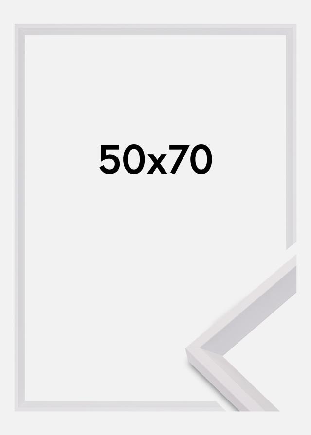 Ramme Globe Akrylglass Hvit 50x70 cm