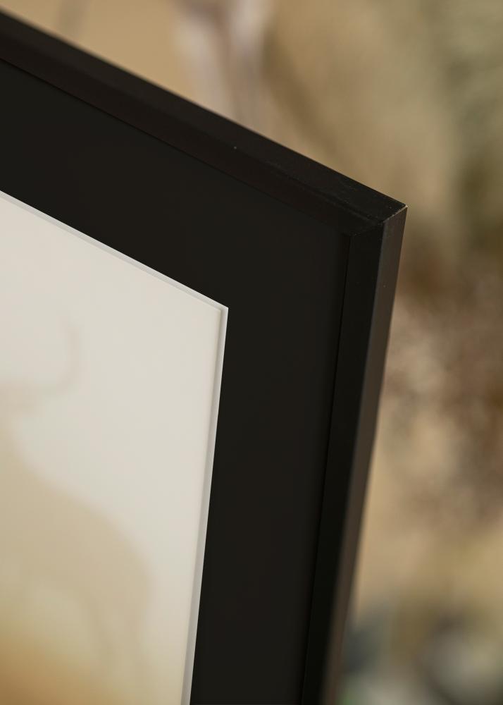 Ramme Edsbyn Svart 40x70 cm - Passepartout Svart 28x58 cm