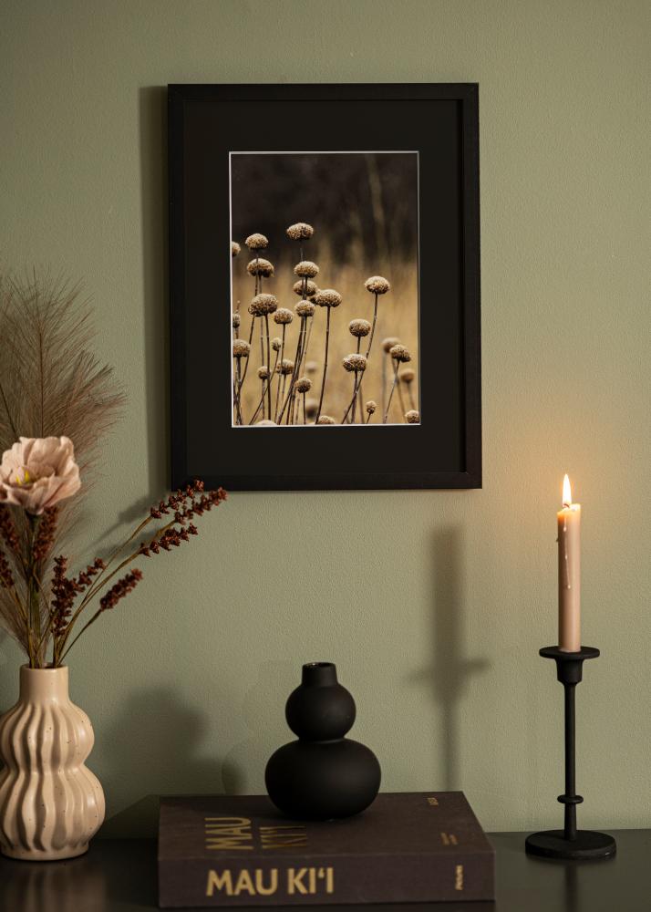 Ramme Selection Svart 13x18 cm - Passepartout Svart 9x12 cm