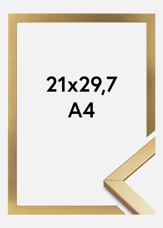 Ramme Minerva Akrylglass Gull 21x29,7 cm (A4)