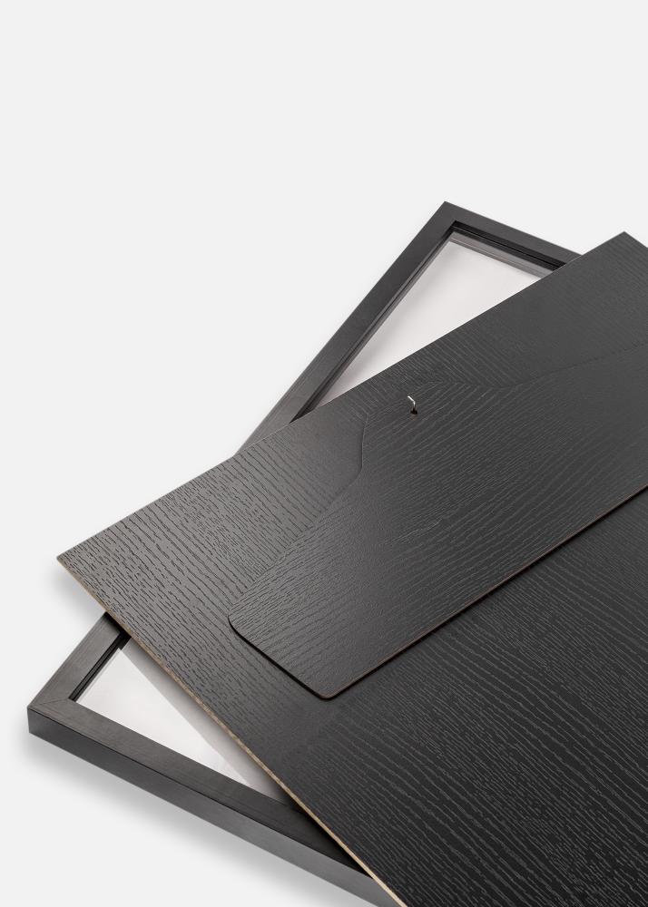 Ramme Stockholm Jersey Box Akrylglass Svart 60x90 cm