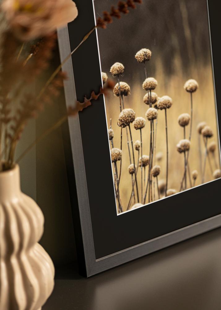 Ramme Selection Svart 13x18 cm - Passepartout Svart 9x12 cm