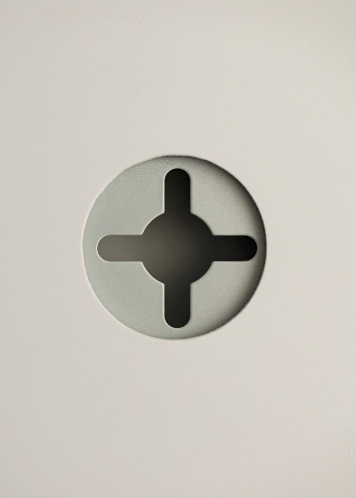 KAILA Speil Svart LED 60 cm Ø