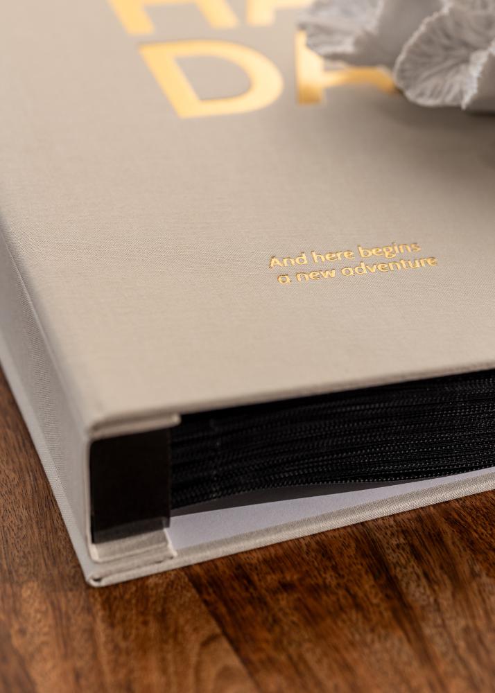 KAILA Fotoalbum OH HAPPY DAY Krem - 600 bilder i 10x15 cm