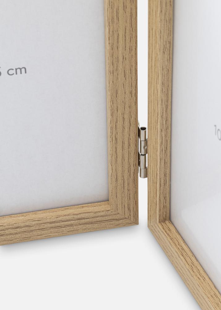 Folderamme Eik 10x15 cm