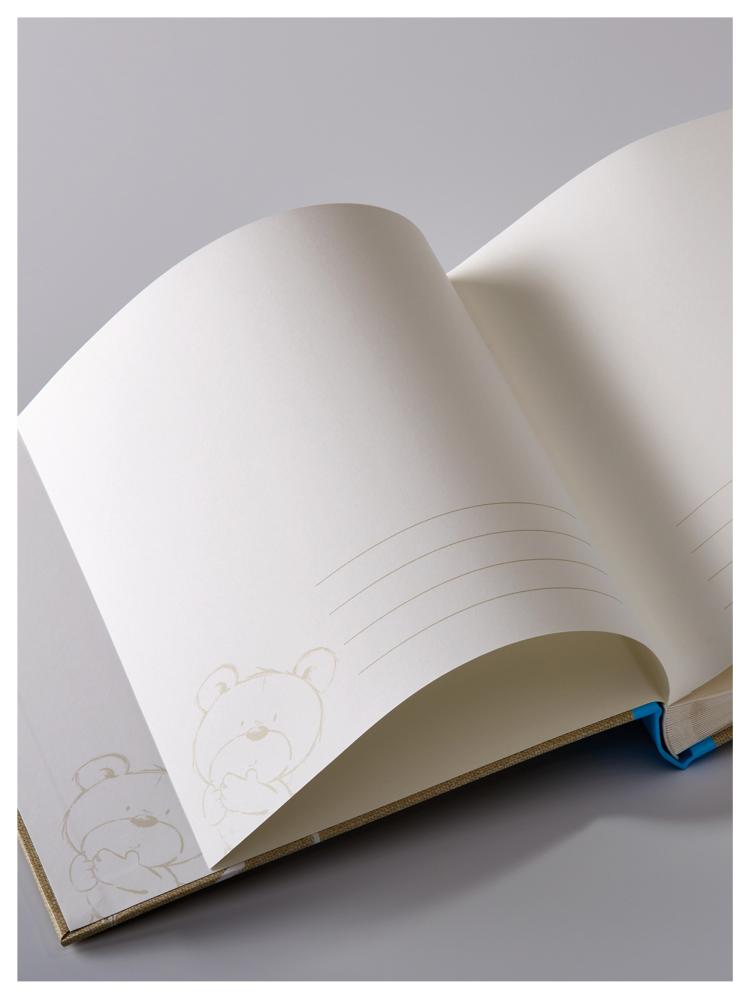 Dreamtime Blå - 28x30,5 cm (50 Hvite sider)