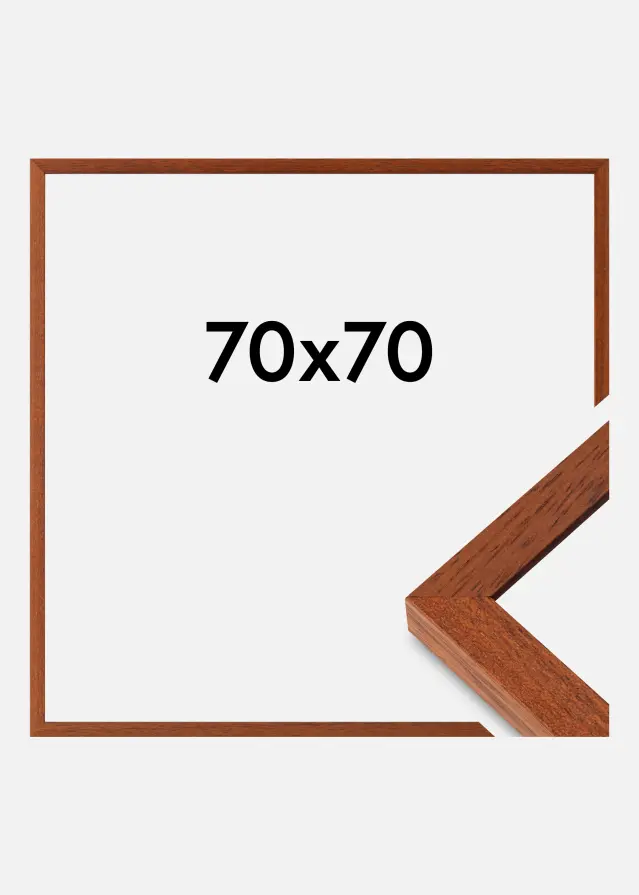 Ramme Hermes Akrylglass Kirsebær 70x70 cm