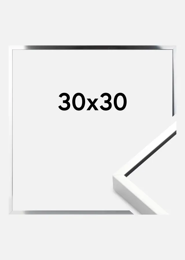 Ramme Nielsen Premium Alpha Blank Sølv 30x30 cm