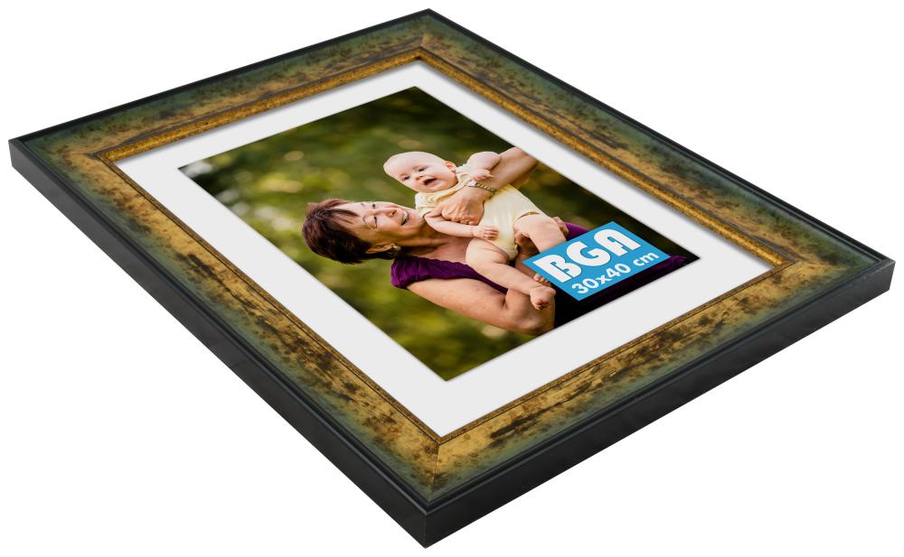 Ramme Roxen Gull Spraglete - Valgfri størrelse