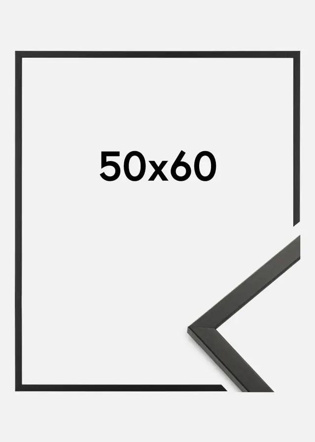 Ramme Galant Akrylglass Svart 50x60 cm