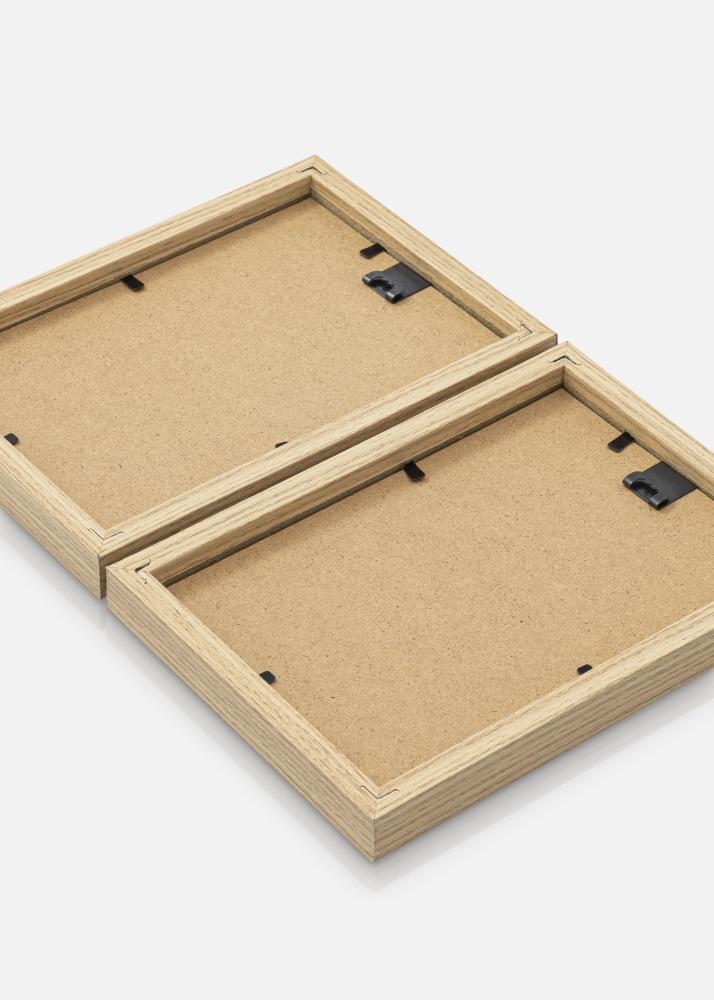 Folderamme Eik 10x15 cm