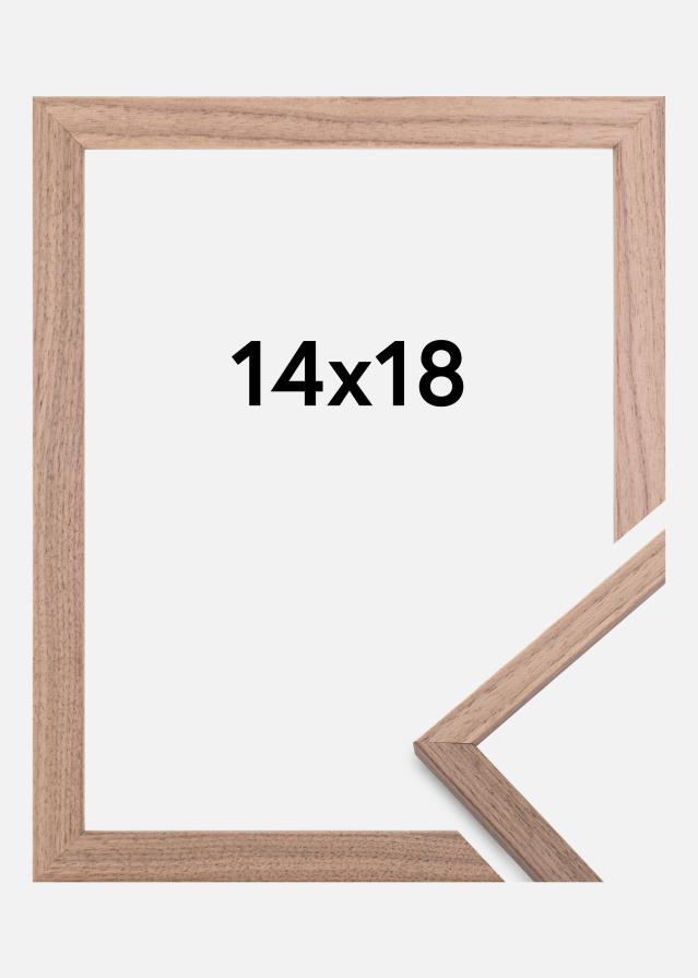 Ramme Edsbyn Lys Valnøtt 14x18 cm