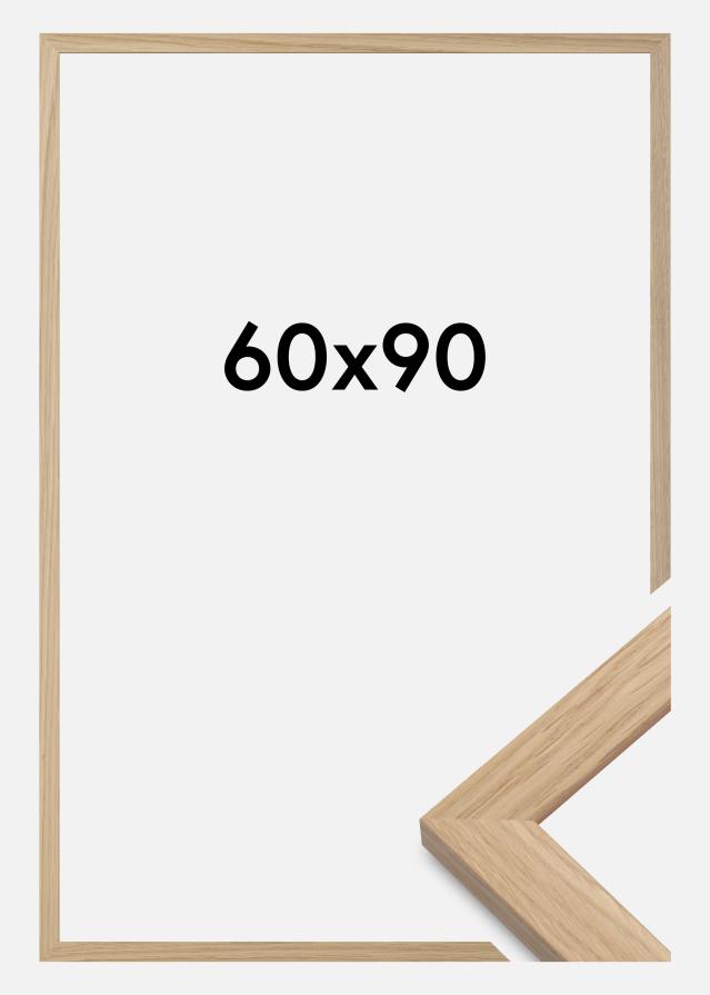 Ramme Oak Wood Akrylglass 60x90 cm