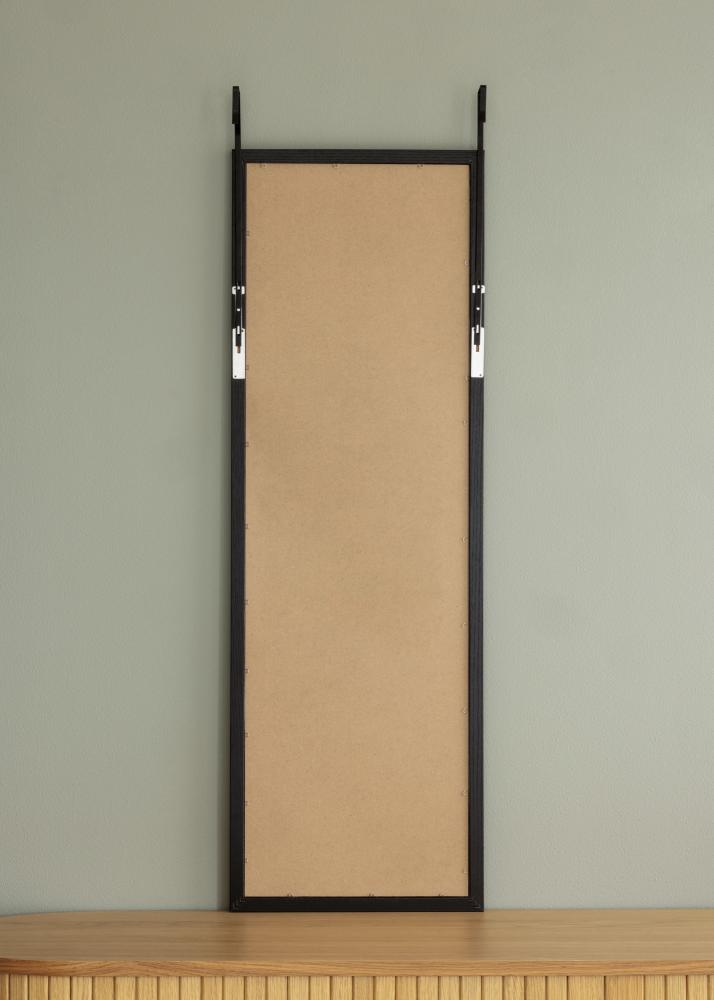 Speil Overdoor Svart 34x100 cm