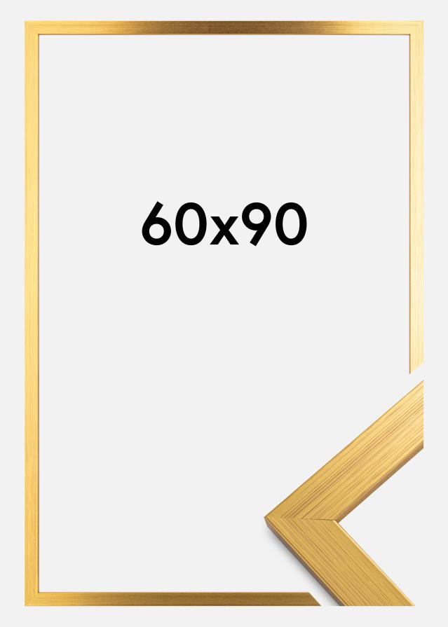 Ramme Gold Wood Akrylglass 60x90 cm