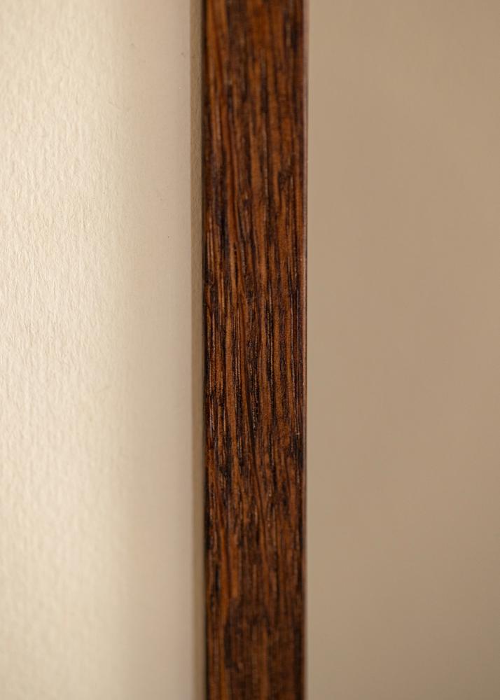 Massive Oak Akrylglass Dark Painted 18x24 cm