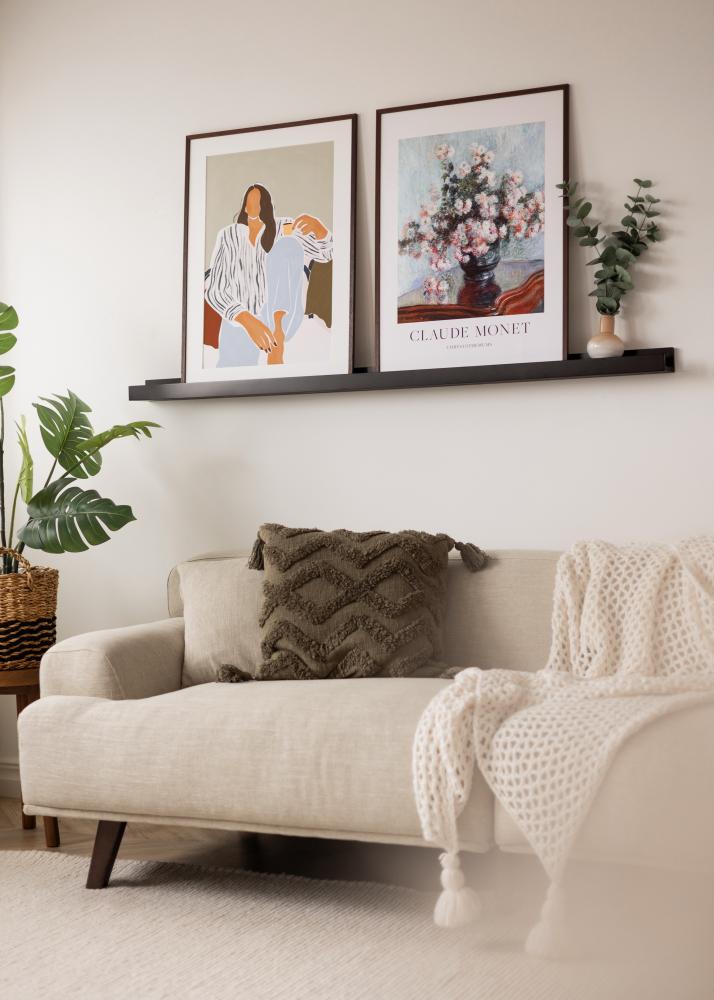 KAILA Bildehylle Svart 150 cm