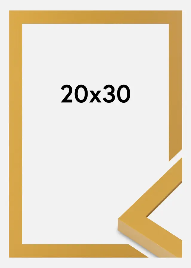 Ramme Selection Akrylglass Pineapple Yellow 20x30 cm