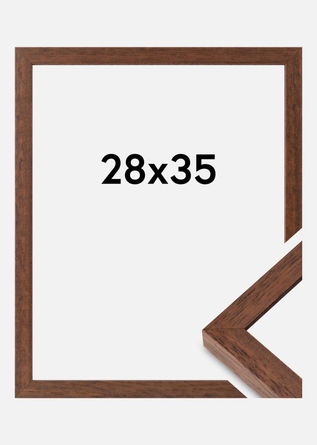 Ramme Hermes Akrylglass Teak 28x35 cm