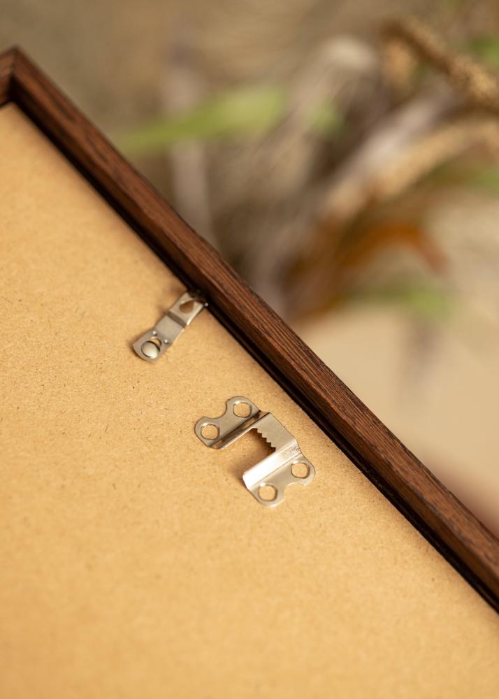 Massive Oak Akrylglass Dark Painted 70x100 cm