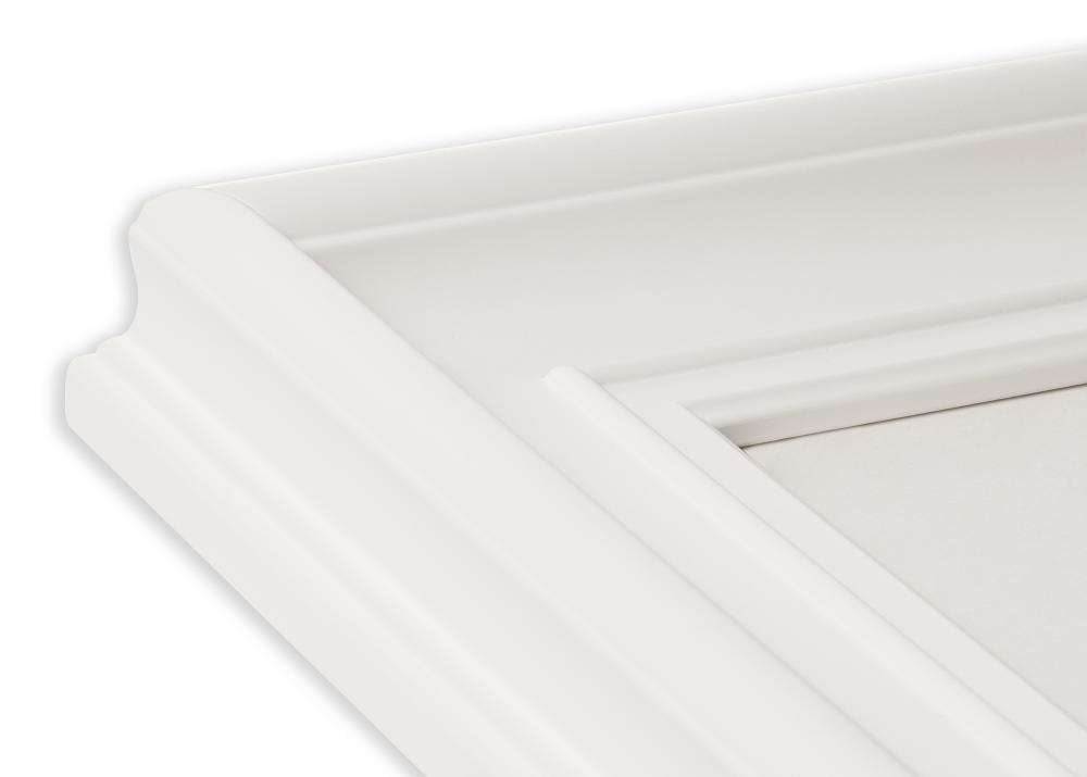 Ramme Dalarna Hvit 21x29,7 cm (A4)