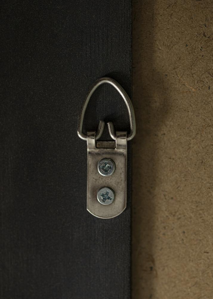 Speil Bologna Svart 80x80 cm