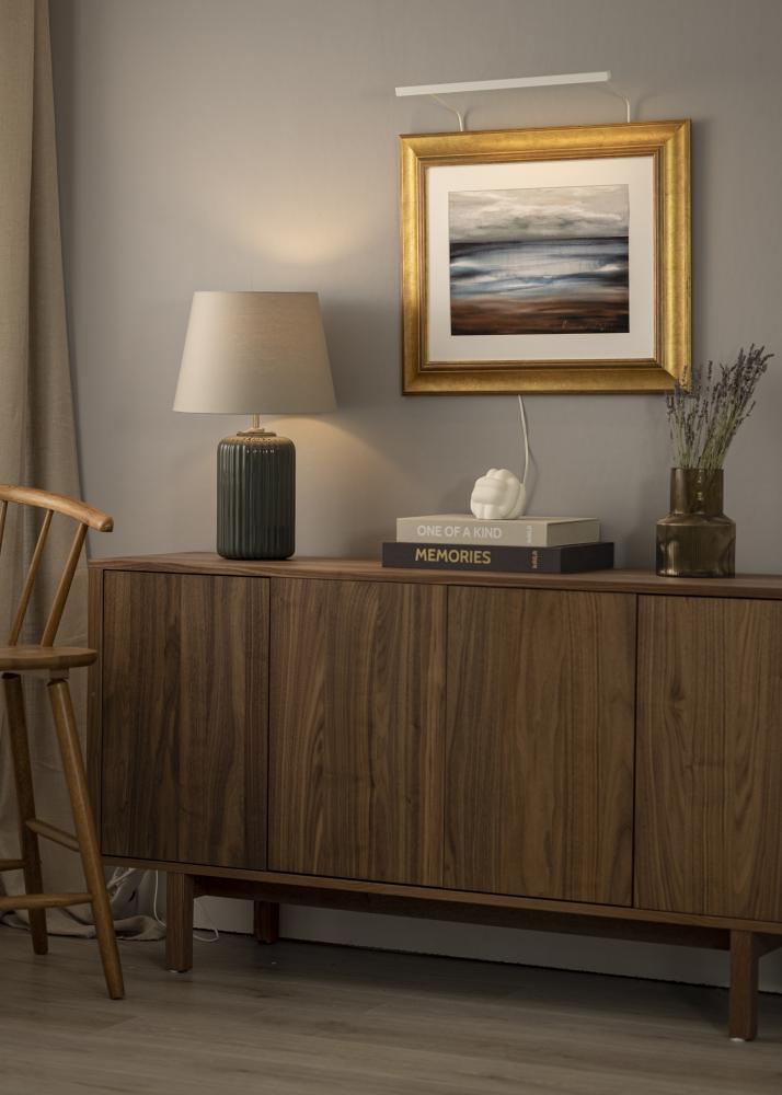 BLP 117 Maleribelysning 45 cm - Hvit