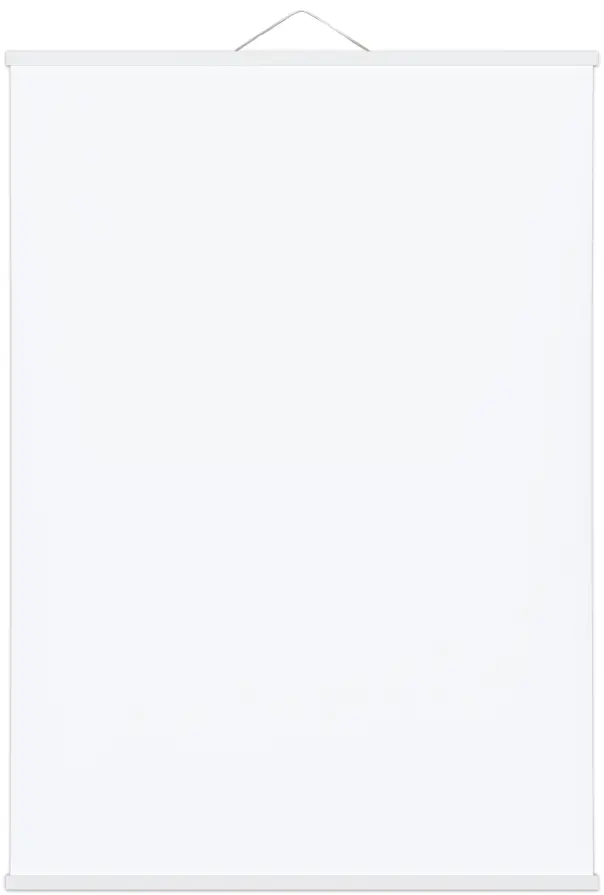 Posterhenger Hvit - 84,1 cm (A0)