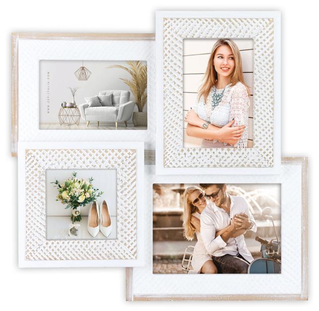 Sedan Collageramme - 4 Bilder