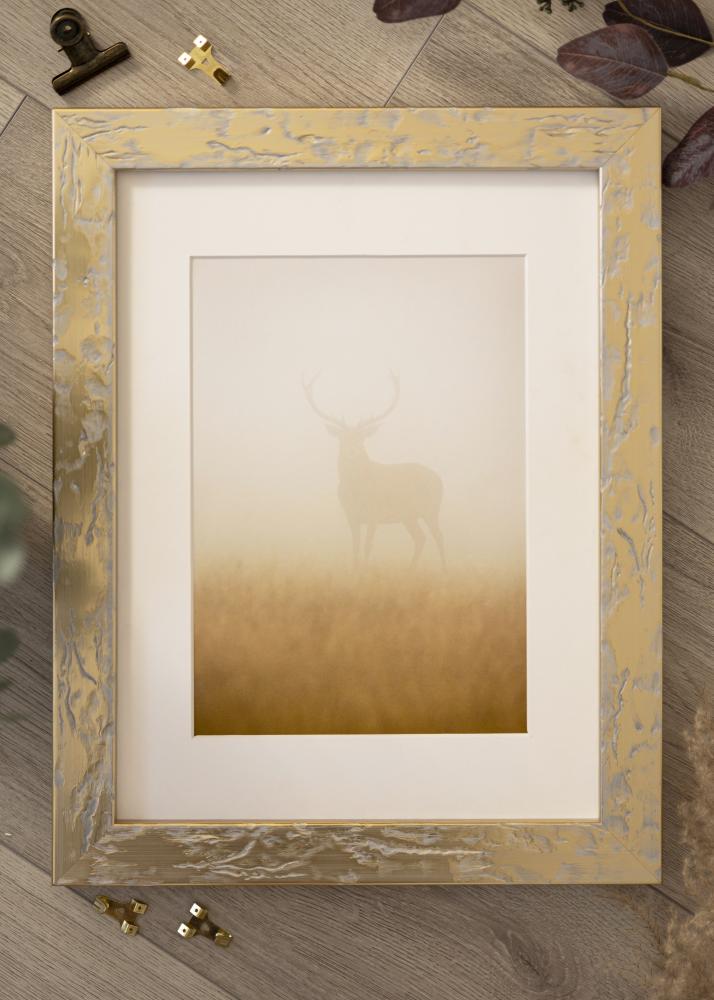 Ramme Freja Gull - Valgfri størrelse