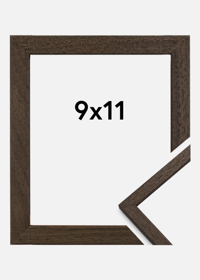 Ramme Edsbyn Akrylglass Valnøtt 9x11 cm