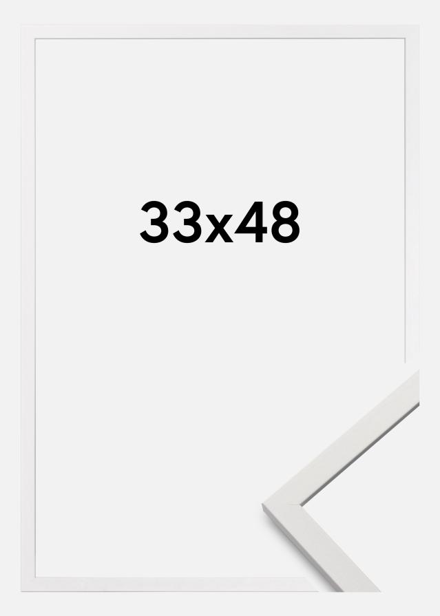 Ramme Edsbyn Akrylglass Hvit 33x48 cm