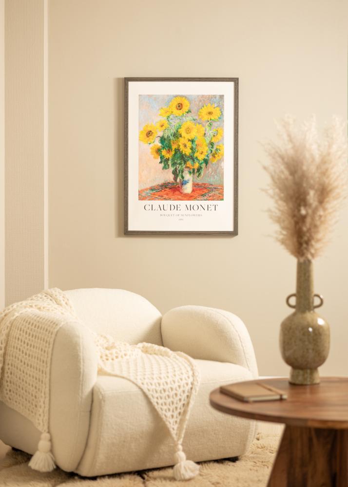 Ramme Hermes Akrylglass Grey Oak 28x35 cm