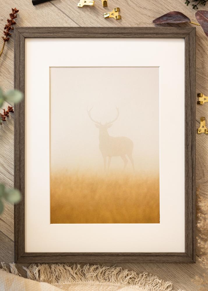 Ramme Hermes Akrylglass Grey Oak 28x35 cm