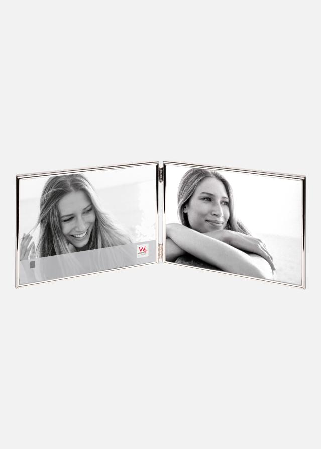 Chloe Dobbel Ramme II Sølv 10x15 cm - 2 Bilder